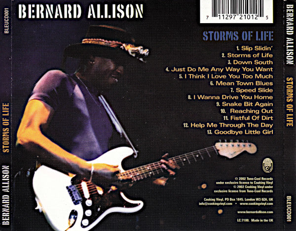 Bernard Allison : Storms Of Life (CD, Album)