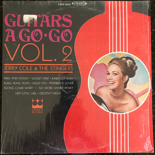 Jerry Cole & The Stingers : Guitars A Go Go Vol. 2 (LP, Album)
