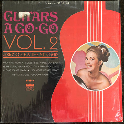 Jerry Cole & The Stingers : Guitars A Go Go Vol. 2 (LP, Album)