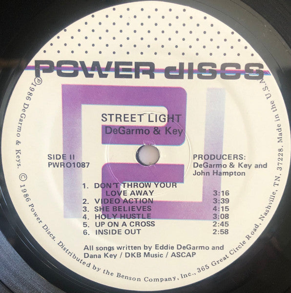 DeGarmo & Key : Street Light (LP, Album)