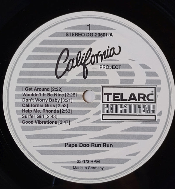 Papa Doo Run Run : California Project (LP, Album)