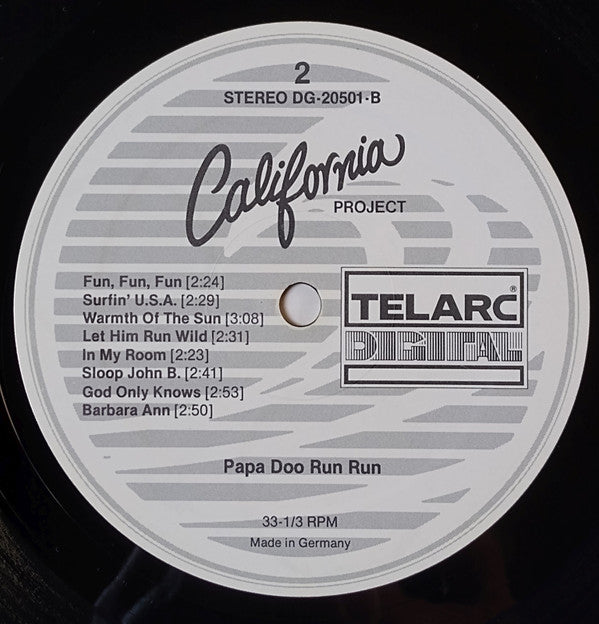 Papa Doo Run Run : California Project (LP, Album)