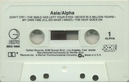 Asia (2) : Alpha (Cass, Album, Win)