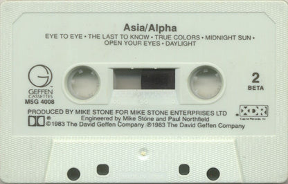 Asia (2) : Alpha (Cass, Album, Win)