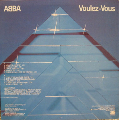 ABBA : Voulez-Vous (LP, Album, PR)