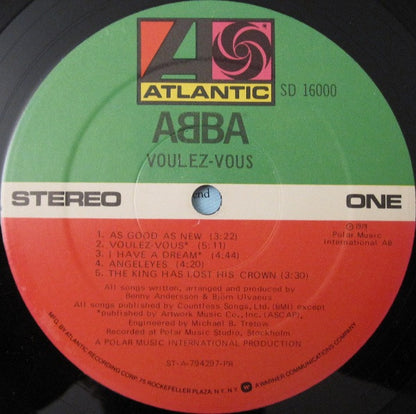 ABBA : Voulez-Vous (LP, Album, PR)