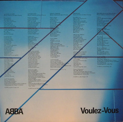 ABBA : Voulez-Vous (LP, Album, PR)