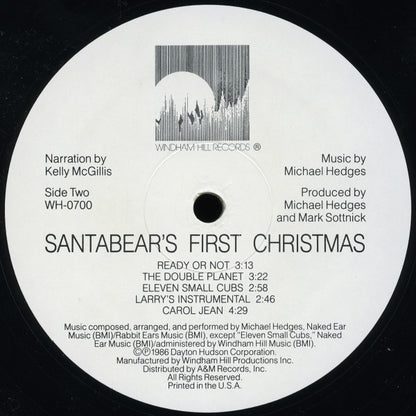 Kelly McGillis & Michael Hedges : Santabear's First Christmas (LP, All)