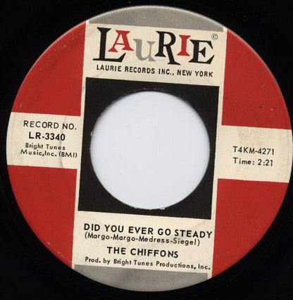 The Chiffons : Sweet Talkin' Guy / Did You Ever Go Steady (7", Single, Ind)