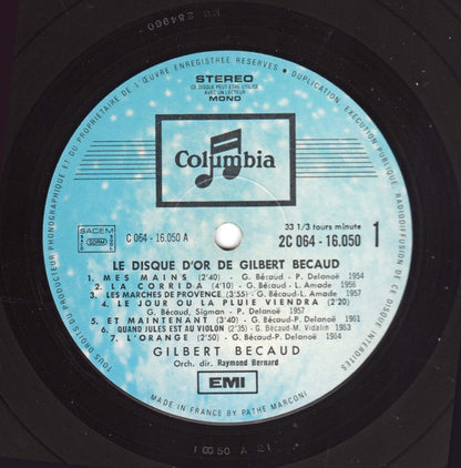 Gilbert Bécaud : Disque D'Or (LP, Comp, Gat)