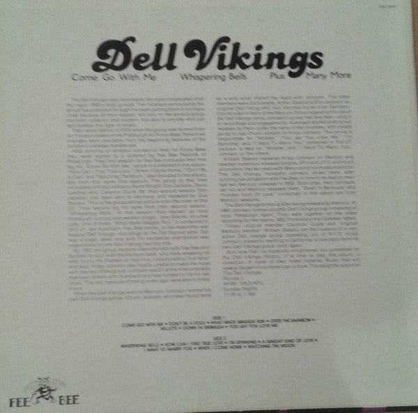 Dell Vikings* : Come Go With Me, Whispering Bells, Plus Many More (LP, Comp)