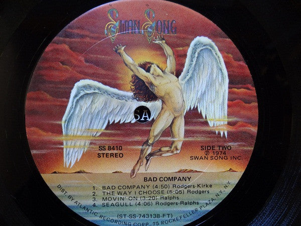 Bad Company (3) : Bad Company (LP, Album, FT )