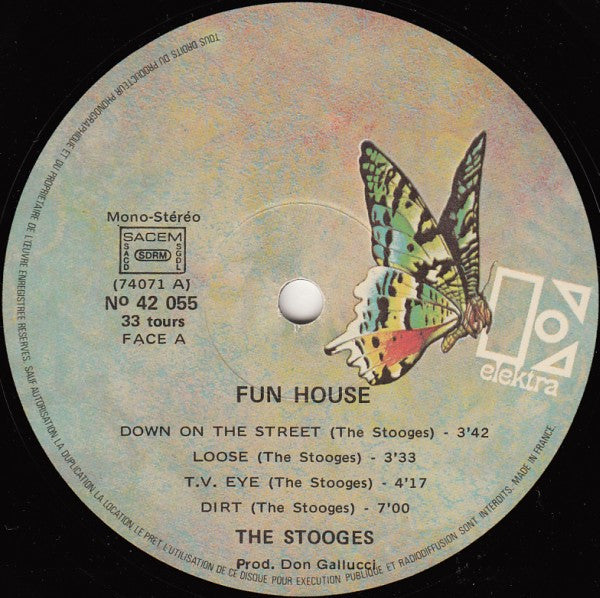 The Stooges : Fun House (LP, Album, RE, RP, Gat)
