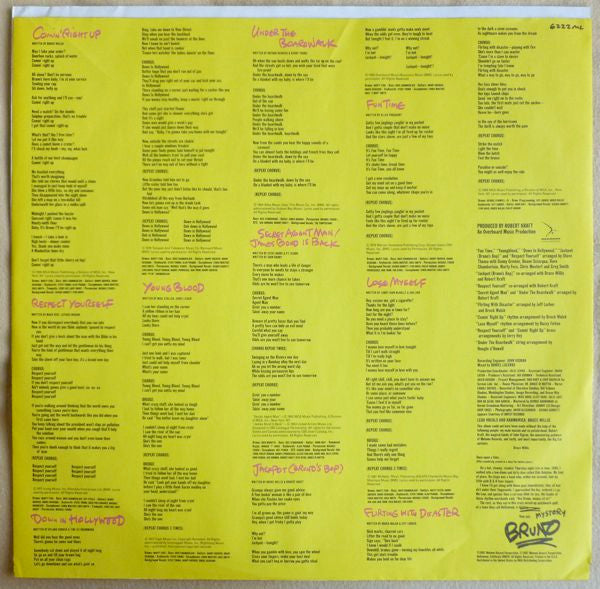 Bruce Willis : The Return Of Bruno (LP, Album, Club, Ind)