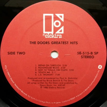 The Doors : Greatest Hits (LP, Comp, SP-)