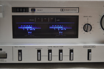 Kenwood KX-600 Single Cassette Deck * Fully Serviced * New Belts * Box * Manual