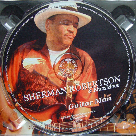 Sherman Robertson & BluesMove : Guitar Man - Live (CD, Album)