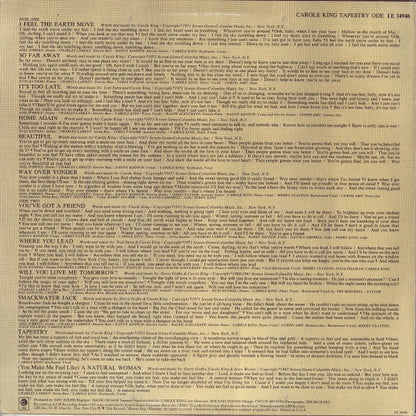 Carole King : Tapestry (LP, Album, RE, Car)