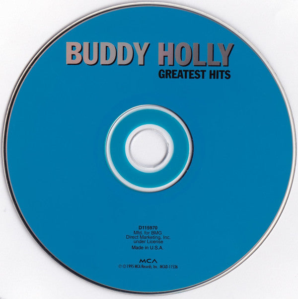 Buddy Holly : Greatest Hits (CD, Comp, Club, RE)