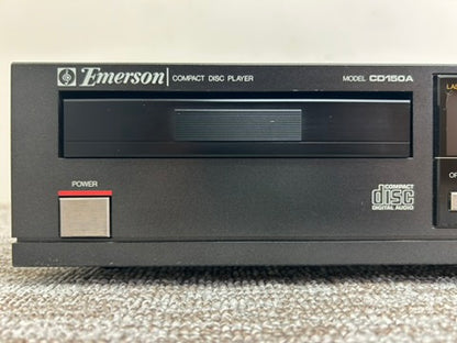 Emerson CD-150A Single CD Player *  1st Generation * Fully Serviced * New Belts