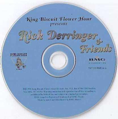 Rick Derringer : Rick Derringer & Friends (CD, Album)