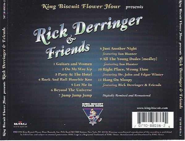 Rick Derringer : Rick Derringer & Friends (CD, Album)