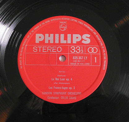 Berlioz* / London Symphony Orchestra, Colin Davis* : Ouvertüren (LP)