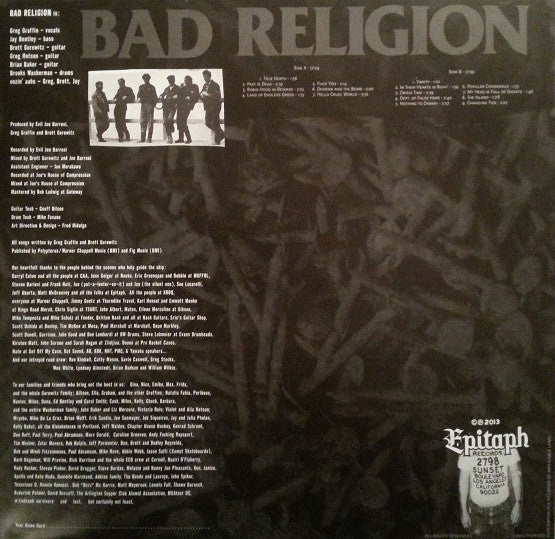 Bad Religion : True North (LP, Album + CD, Album)