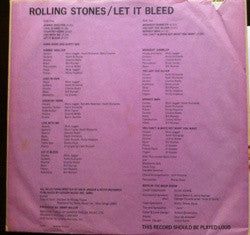 The Rolling Stones : Let It Bleed (LP, Album, Kee)