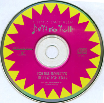Jethro Tull : A Little Light Music (CD, Album, Cap)