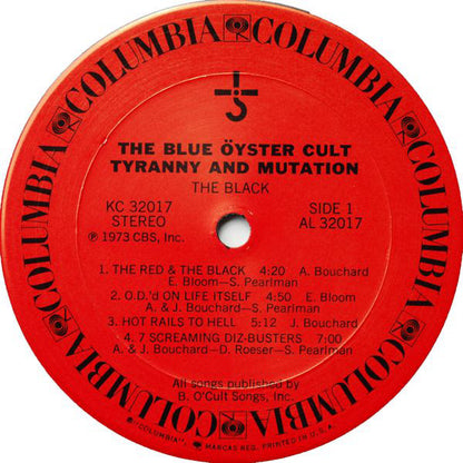 The Blue Öyster Cult* : Tyranny And Mutation (LP, Album, San)