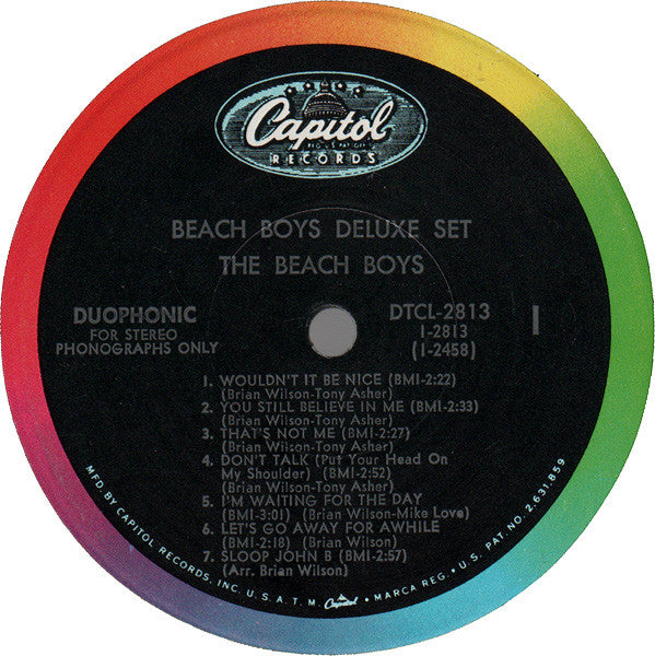 The Beach Boys : The Beach Boys Deluxe Set (Box, Comp + 3xLP, Album, RE)