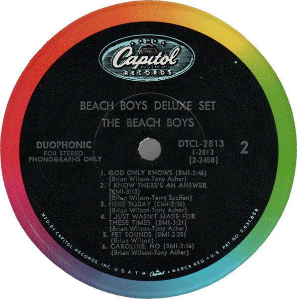 The Beach Boys : The Beach Boys Deluxe Set (Box, Comp + 3xLP, Album, RE)