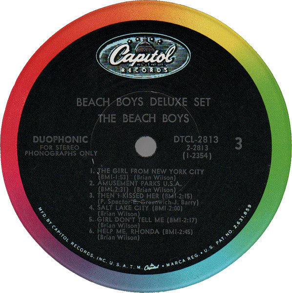 The Beach Boys : The Beach Boys Deluxe Set (Box, Comp + 3xLP, Album, RE)