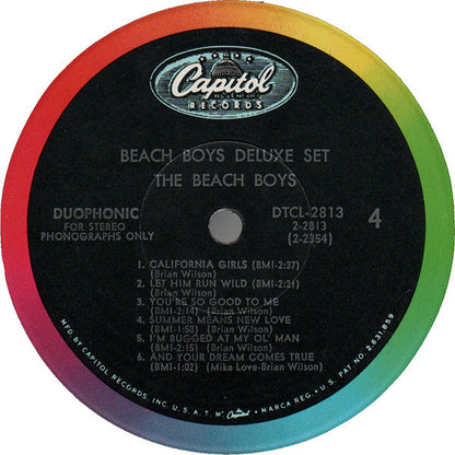 The Beach Boys : The Beach Boys Deluxe Set (Box, Comp + 3xLP, Album, RE)