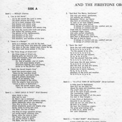 Risë Stevens, Brian Sullivan (4), The Firestone Orchestra And Chorus : Favorite Christmas Carols From The Voice Of Firestone (LP, Album, Mono, Hol)