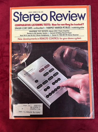Stereo Review Magazine (80s) *See Photos For Available Magazines