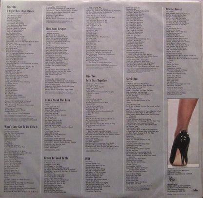 Tina Turner : Private Dancer (LP, Album, Club, RCA)