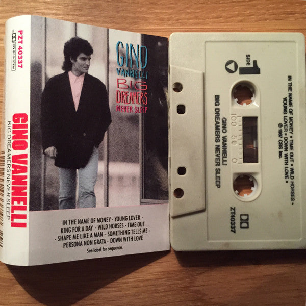 Gino Vannelli : Big Dreamers Never Sleep (Cass, Album)