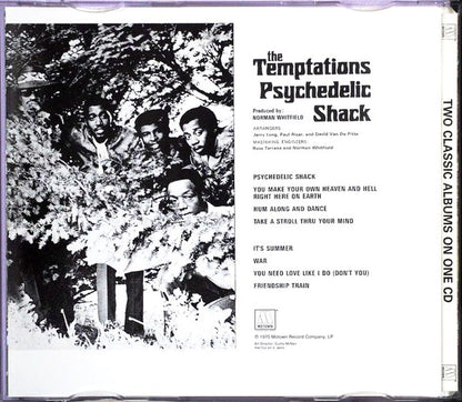 The Temptations : Psychedelic Shack & All Directions (CD, Comp, RE)