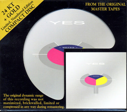 Yes : 90125 (HDCD, Album, Ltd, Num, RE, RM, 24k)
