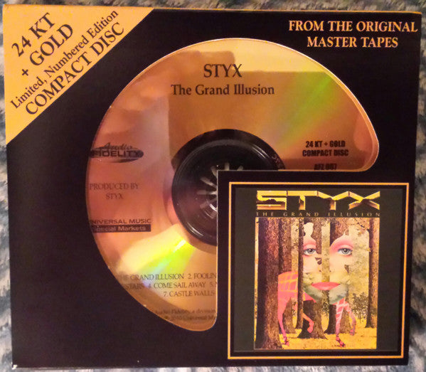 Styx : The Grand Illusion (HDCD, Album, Ltd, Num, RE, RM)