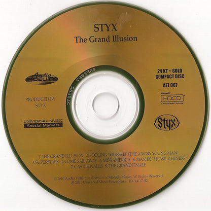 Styx : The Grand Illusion (HDCD, Album, Ltd, Num, RE, RM)