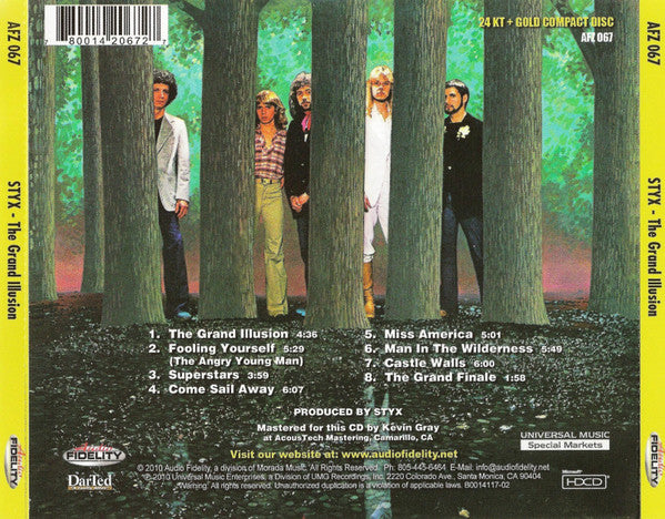 Styx : The Grand Illusion (HDCD, Album, Ltd, Num, RE, RM)