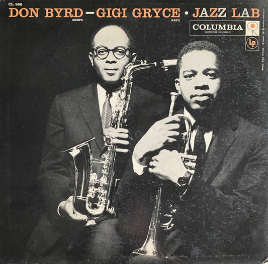 Don Byrd* - Gigi Gryce : Jazz Lab (LP, Album, Mono)