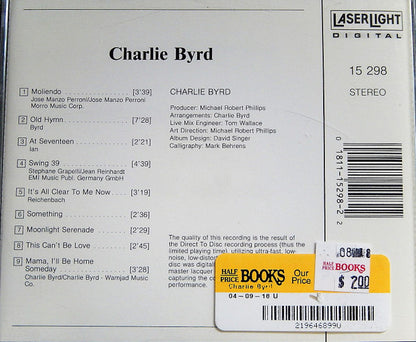Charlie Byrd : Direct Disc Recording (CD, Album, RE, Dir)