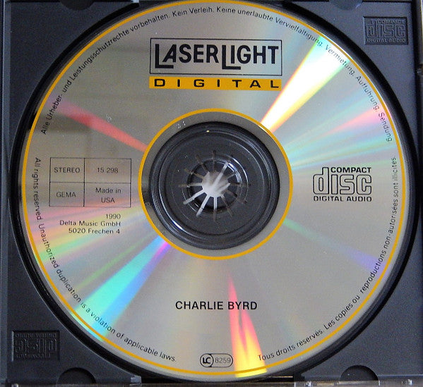 Charlie Byrd : Direct Disc Recording (CD, Album, RE, Dir)