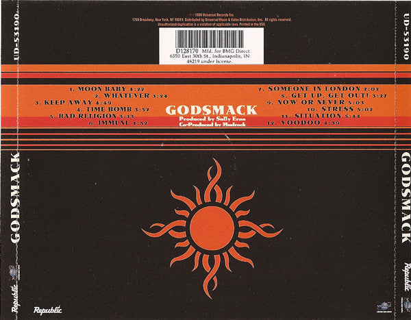 Godsmack : Godsmack (CD, Album, Club, RE)