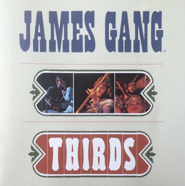 James Gang : Thirds (CD, Album)