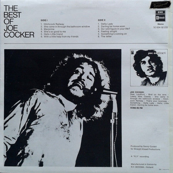 Joe Cocker : The Best Of Joe Cocker (LP, Comp)